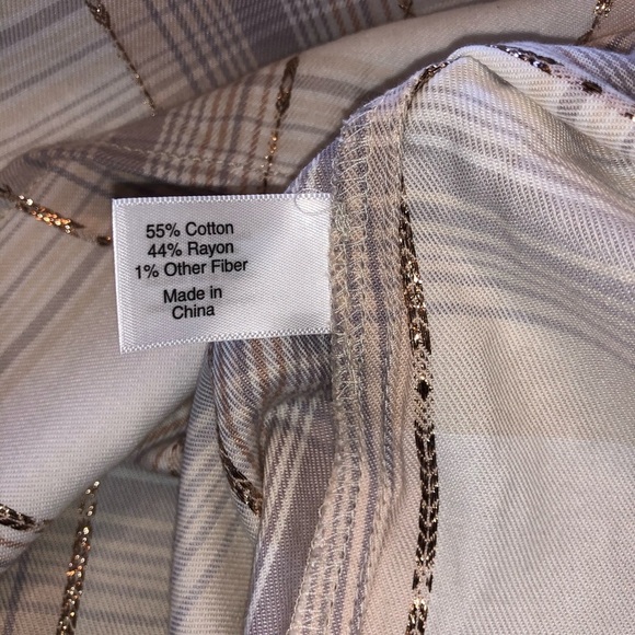 NWT- Lane Bryant Blouse Sz 28 - Picture 6 of 7